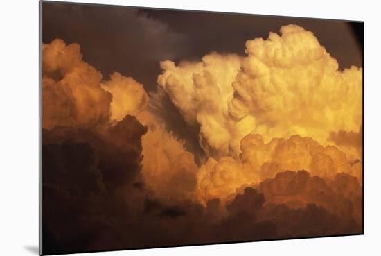 Ominous Storm Clouds Above Texas-Paul Souders-Mounted Photographic Print