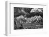 Ominous Storm Clouds over the Tetons-Dean Fikar-Framed Photographic Print