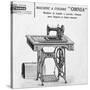 Omnia' Sewing Machines Advertisement, 20th Century-null-Stretched Canvas