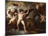 Omnia Vincit Amor, or The Power of Love in the Three Elements, 1809-Benjamin West-Mounted Giclee Print