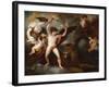 Omnia Vincit Amor, or The Power of Love in the Three Elements, 1809-Benjamin West-Framed Giclee Print