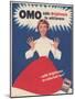 Omo, Washing Powder Detergent, UK, 1950-null-Mounted Giclee Print