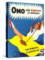 Omo, Washing Powder Products Detergent, UK, 1950-null-Stretched Canvas