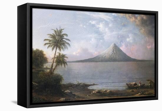 Omotepe Volcano, Nicaragua, 1867-Martin Johnson Heade-Framed Stretched Canvas