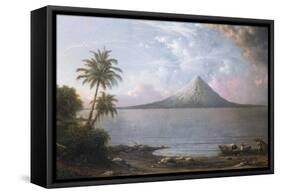 Omotepe Volcano, Nicaragua, 1867-Martin Johnson Heade-Framed Stretched Canvas