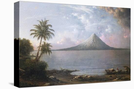 Omotepe Volcano, Nicaragua, 1867-Martin Johnson Heade-Stretched Canvas