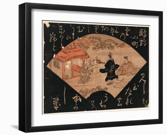 Omu Komachi-Katsukawa Shunsho-Framed Giclee Print