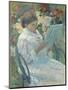 On a Balcony, 1878-79-Mary Stevenson Cassatt-Mounted Premium Giclee Print