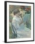 On a Balcony, 1878-79-Mary Stevenson Cassatt-Framed Giclee Print