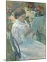 On a Balcony, 1878-79-Mary Stevenson Cassatt-Mounted Giclee Print