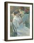 On a Balcony, 1878-79-Mary Stevenson Cassatt-Framed Giclee Print