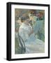 On a Balcony, 1878-79-Mary Stevenson Cassatt-Framed Giclee Print