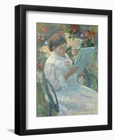 On a Balcony, 1878-79-Mary Stevenson Cassatt-Framed Giclee Print