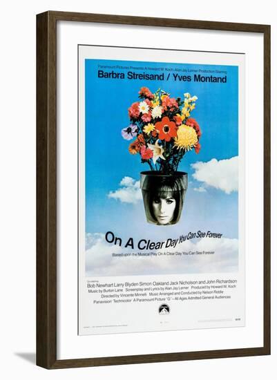 On a Clear Day You Can See Forever-null-Framed Art Print