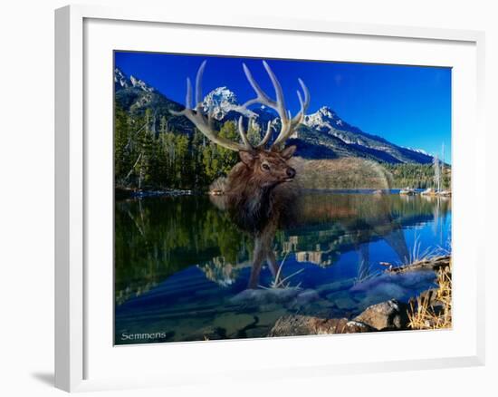 On a Clear Day-Gordon Semmens-Framed Giclee Print