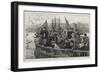 On a Clyde Steamer, Children Feeding Sea-Gulls-Joseph Nash-Framed Giclee Print