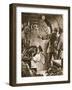 On a German War Train: the Enemy's Mobility by Rail, from 'The Illustrated War News' 12th May 1915-null-Framed Giclee Print
