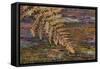 On a Log II-Kathy Mahan-Framed Stretched Canvas