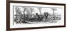 On a Road Near St Petersburg, Russia, 1882-null-Framed Giclee Print