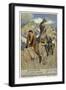 On a Rocky Arete-null-Framed Giclee Print