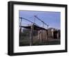 On-A-Slant Indian Village, Fort Abrham, Lincoln State Park, North Dakota, USA-Connie Ricca-Framed Photographic Print