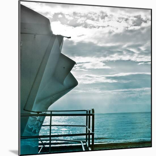 On a Teal Beach I-Jairo Rodriguez-Mounted Photographic Print