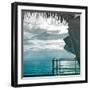 On a Teal Beach II-Jairo Rodriguez-Framed Photographic Print