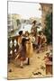 On a Venetian Balcony-Antonio Paoletti-Mounted Giclee Print