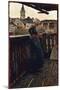 On Balcony, 1892-Giovanni Segantini-Mounted Giclee Print