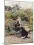 On Bench in Bois, Hyde Park, 1872-Giovanni Boldini-Mounted Giclee Print