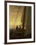 On Board a Sailing Ship, 1819-Caspar David Friedrich-Framed Giclee Print