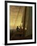 On Board a Sailing Ship, 1819-Caspar David Friedrich-Framed Giclee Print