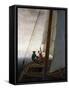 On Board a Sailing Ship, Between 1818 and 1820-Caspar David Friedrich-Framed Stretched Canvas