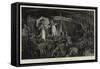 On Board a Training Ship, Private Theatricals-Arthur Hopkins-Framed Stretched Canvas