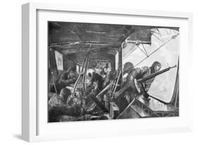 On Board a Zeppelin, German Air Fleet, First World War, 1917-Felix Schwormstadt-Framed Giclee Print