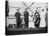 On Board the Royal Yacht Victoria and Albert Iii, Christiania (Osl), Norway, 1908-null-Stretched Canvas