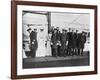 On Board the Royal Yacht Victoria and Albert Iii, Christiania (Osl), Norway, 1908-null-Framed Giclee Print