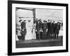 On Board the Royal Yacht Victoria and Albert Iii, Christiania (Osl), Norway, 1908-null-Framed Giclee Print