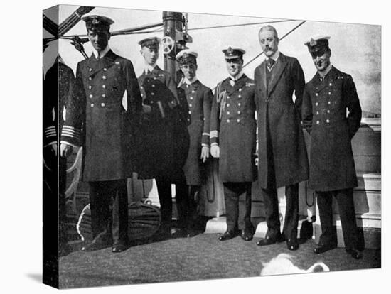 On Board the Royal Yacht Victoria and Albert Iii, Christiania (Osl), Norway, 1908-null-Stretched Canvas