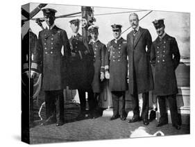 On Board the Royal Yacht Victoria and Albert Iii, Christiania (Osl), Norway, 1908-null-Stretched Canvas