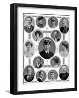 On Board the Titanic: Notable Passengers-null-Framed Photographic Print