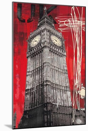 On British Time-Evangeline Taylor-Mounted Art Print