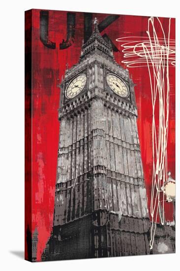 On British Time-Evangeline Taylor-Stretched Canvas
