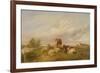 On Canterbury Meadows, 1861-Thomas Sidney Cooper-Framed Giclee Print