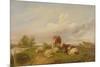 On Canterbury Meadows, 1861-Thomas Sidney Cooper-Mounted Giclee Print