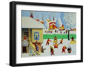 On Christmas Tree, 2006-Radi Nedelchev-Framed Giclee Print