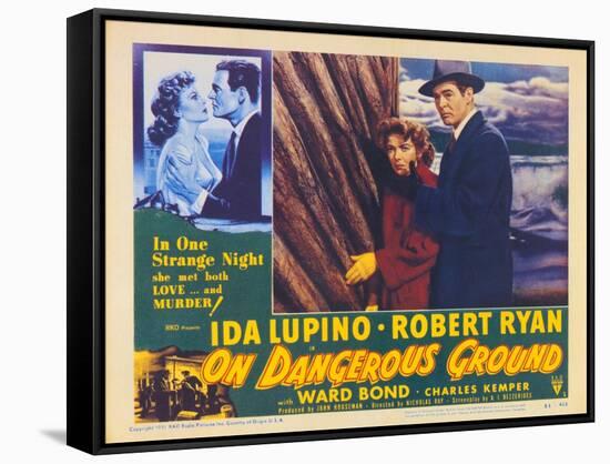 On Dangerous Ground, 1951-null-Framed Stretched Canvas