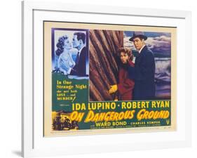 On Dangerous Ground, 1951-null-Framed Art Print