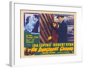 On Dangerous Ground, 1951-null-Framed Art Print