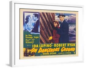 On Dangerous Ground, 1951-null-Framed Art Print